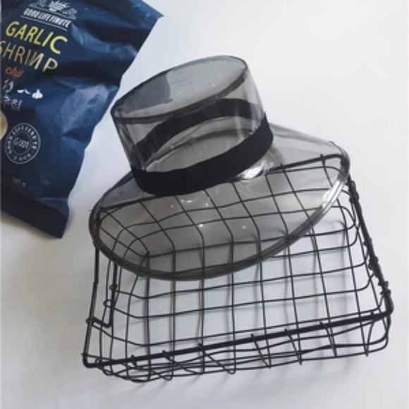 Transparent Black Bucket Hat - Picture 1 of 1